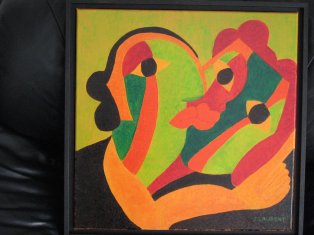 peinture de Josette Bude Laurent